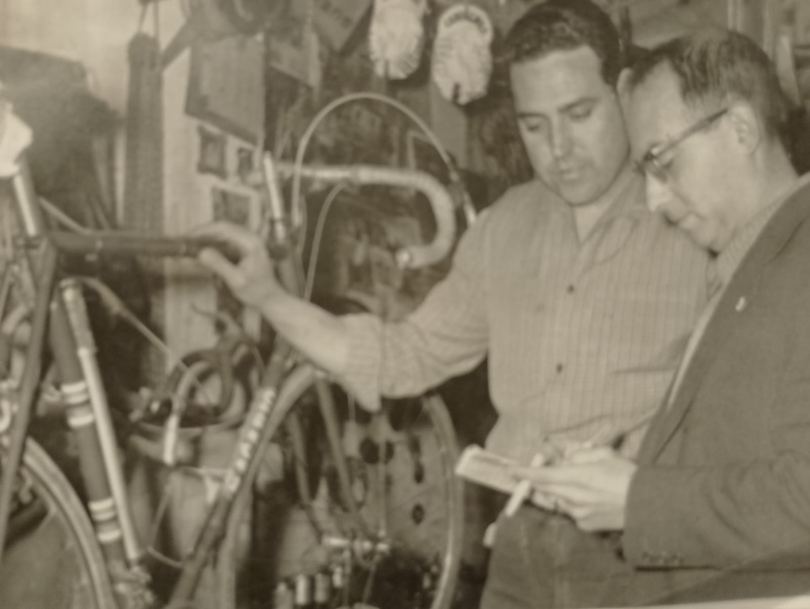 Primer taller de Bicicletas Lerma Carraspo